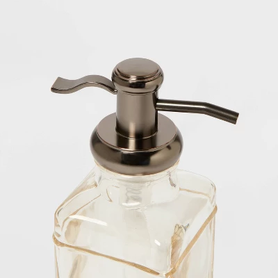 Antique Glass Tall Soap Pump Brown - Threshold™ Antique Glass Tall Soap Pump Brown - Threshold™ -Threshold Home Furniture Store GUEST 015bcf28 a19f 4395 9205 d12000c3ad11