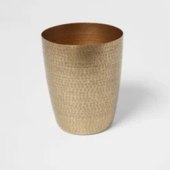 Hammered Metal Waste Can Brass - Threshold™ 3 Hammered Metal Waste Can Brass - Threshold™ -Threshold Home Furniture Store GUEST 01a41e30 b07e 4ffd a1ff b70413e46c52