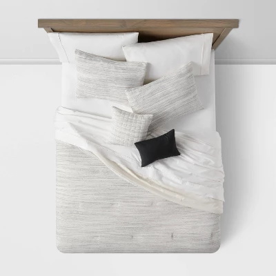 Space-Dyed Waffle Comforter Bedding Set Gray - Threshold™ Space-Dyed Waffle Comforter Bedding Set Gray - Threshold™ -Threshold Home Furniture Store GUEST 023eaf24 d6e3 454f b72c 9f839665c0a8