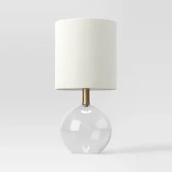 Glass Sphere Mini Table Lamp Clear - Threshold™ -Threshold Home Furniture Store GUEST 039d6f8a 2b62 4144 b98e fd68fe066dda
