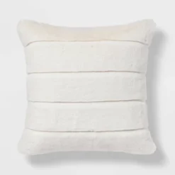 Square Faux Fur Channeled Decorative Throw Pillow - Threshold™ 8 Square Faux Fur Channeled Decorative Throw Pillow - Threshold™ -Threshold Home Furniture Store GUEST 04d5b405 08ea 499d b2bc 17d3b809ec84