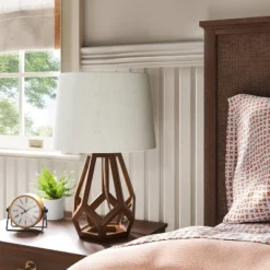 Large Wood Geo Assembled Table Lamp - Threshold™ 3 Large Wood Geo Assembled Table Lamp - Threshold™ -Threshold Home Furniture Store GUEST 05389f9c af9f 45c9 ae7b c6a088b12047