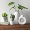 Textured Ceramic Vase White - Threshold™ -Threshold Home Furniture Store GUEST 077d014a f631 4863 a190 f9ee9a3bd1b8