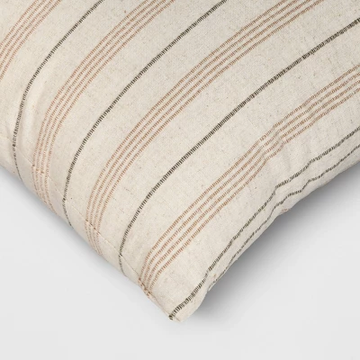 Cotton Flax Woven Striped Square Throw Pillow - Threshold™ Cotton Flax Woven Striped Square Throw Pillow - Threshold™ -Threshold Home Furniture Store GUEST 08c83243 712a 4977 937c c04fac6ebbef