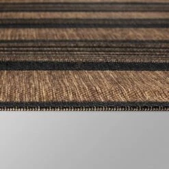 7' X 10' Stripe Outdoor Rug Brown - Threshold™ -Threshold Home Furniture Store GUEST 093b74d3 613e 471e b714 d048c32800c1