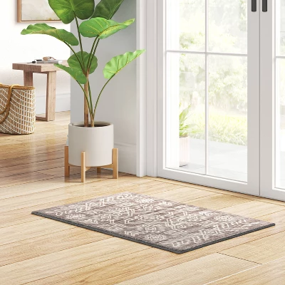 2'x3' Global Persian Style Accent Rug Gray - Threshold™ 2'x3' Global Persian Style Accent Rug Gray - Threshold™ -Threshold Home Furniture Store GUEST 0b8cad2b 6aa1 44e4 871d 00c87ec19eda