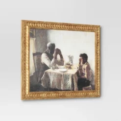 20" X 16" The Thankful Poor By Henry Ossawa Tanner Vintage Framed Wall Cotton Canvas Gold - Threshold™ -Threshold Home Furniture Store GUEST 0c16dc4e d337 48e6 b9b0 f8df58b35dc6