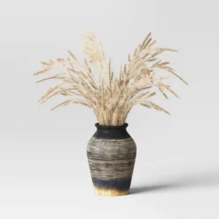 Grass Arrangement In Ceramic Pot Black - Threshold™ 5 Grass Arrangement In Ceramic Pot Black - Threshold™ -Threshold Home Furniture Store GUEST 0efded28 a1c0 4c30 b142 c93cc97829c1