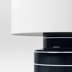 Glossy Table Lamp Navy And White (Includes LED Light Bulb) - Threshold™ -Threshold Home Furniture Store GUEST 0f8f586d 58b0 484f 97b1 53b07fa26894