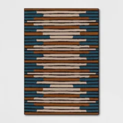Striped Area Rug Turquoise/Yellow - Threshold™ -Threshold Home Furniture Store GUEST 1285ec14 7240 47e7 bf2e 2ce133f995b4