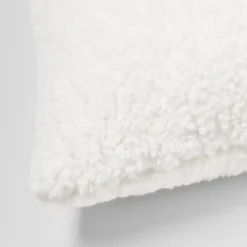 Oversized Oblong Traditional Cozy Faux Shearling Decorative Throw Pillow Cream - Threshold™ -Threshold Home Furniture Store GUEST 1508c4d6 0e43 4761 8aea 85ab7aacb2c7