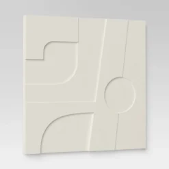(Set Of 4) 12" X 12" 3D Decorative Graphic Tiles White - Threshold™ -Threshold Home Furniture Store GUEST 1963ffe9 2bd1 4345 85cf 92ccca36cec5