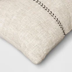 Oversized Stitched Lumbar Throw Pillow Neutral - Threshold™ 4 Oversized Stitched Lumbar Throw Pillow Neutral - Threshold™ -Threshold Home Furniture Store GUEST 1b3e6912 537b 4a18 a3c5 485cfb4f0792