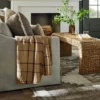 Plaid Gauze Throw Blanket With Frayed Edges Brown - Threshold™ Designed With Studio McGee 1 Plaid Gauze Throw Blanket With Frayed Edges Brown - Threshold™ Designed With Studio McGee -Threshold Home Furniture Store GUEST 1ba437a3 a8d8 49e7 900e bd25d8b0290c