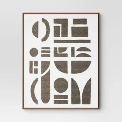 (Set Of 2) 24" X 30" Morphology Framed Wall Canvases Gold - Threshold™ -Threshold Home Furniture Store GUEST 1ee8c9f8 655d 4fcd 9f55 dd08e8410dee