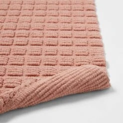 20"x32" Square Tufted Bath Rug Clay Pink - Threshold™ -Threshold Home Furniture Store GUEST 1fd0ba5f e294 426b 9282 7214e9ac95bf