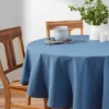 70" Cotton Round Tablecloth Blue - Threshold™ 2 70" Cotton Round Tablecloth Blue - Threshold™ -Threshold Home Furniture Store GUEST 20c9b0b3 dc22 4b8b a9b7 29aa6d1188c8