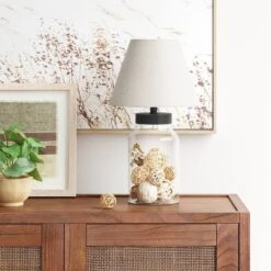 Causal Fillable Small Lamp Base Clear - Threshold