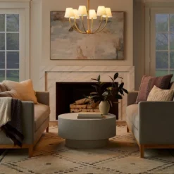 6-Light Ceiling Chandelier Brass - Threshold™ Designed With Studio McGee -Threshold Home Furniture Store GUEST 228c4656 e8f9 4937 a1d0 f9045847bd20