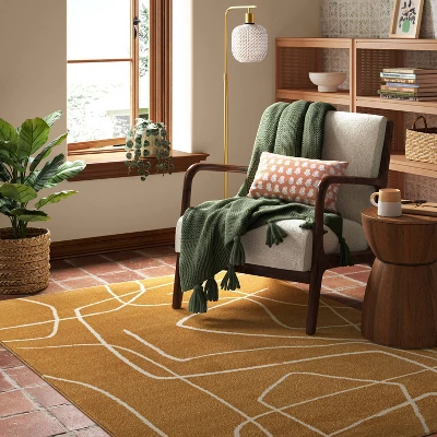 Abstract Lines Rug Mustard - Threshold™ Abstract Lines Rug Mustard - Threshold™ -Threshold Home Furniture Store GUEST 230ca521 ddb4 4185 a167 bec48c79832d
