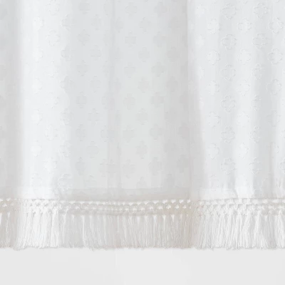 Textured Crochet Trim Shower Curtain White - Threshold™ Textured Crochet Trim Shower Curtain White - Threshold™ -Threshold Home Furniture Store GUEST 23cbbb1e 0034 4b41 a575 c544a3d00c1a