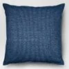 Oversized Quilted Solid Square Pillow Chambray - Threshold™ -Threshold Home Furniture Store GUEST 2490ffe0 4e72 419a b95f db6f19553d7f