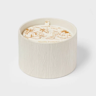 Textured Straight Side Ceramic Vanilla Pumpkin Candle White - Threshold™ Textured Straight Side Ceramic Vanilla Pumpkin Candle White - Threshold™ -Threshold Home Furniture Store GUEST 2513be30 c0ea 4d62 a566 9d1244b0e247