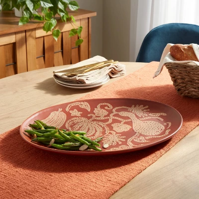 Medium Ceramic Serving Platter Rust - Threshold™ Medium Ceramic Serving Platter Rust - Threshold™ -Threshold Home Furniture Store GUEST 295211b5 caa5 47ef 932b 5ef3707b0ae0