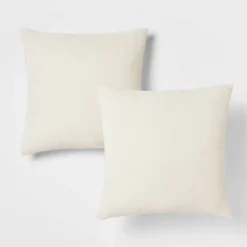 2pk Chenille Square Throw Pillows - Threshold™ -Threshold Home Furniture Store GUEST 2b1db3f9 3b3e 4d1d 83e1 eb7ab7c8a7f6