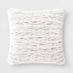 Tipped Snow Leopard Faux Fur Square Throw Pillow - Threshold™ -Threshold Home Furniture Store GUEST 2d6b054d 8586 4936 9957 35da08081dea