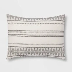 5pc Woven Diamond Stripe Comforter Set Cream/Black - Threshold™ -Threshold Home Furniture Store GUEST 2ef9c747 9c2b 489a bad2 332b2a2c1fd3