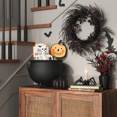 Halloween Grass and Leaf Wreath - Threshold™ Halloween Grass And Leaf Wreath - Threshold™ -Threshold Home Furniture Store GUEST 3178c431 0d8d 4c36 a526 fb28bad7cb9f 1