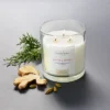 Clear Glass Santal & Ginger Candle White - Threshold™ Designed With Studio McGee -Threshold Home Furniture Store GUEST 317bcb5d 3528 47d5 a99a 5c2e256c5707