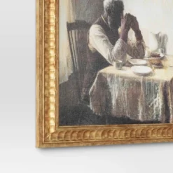20" X 16" The Thankful Poor By Henry Ossawa Tanner Vintage Framed Wall Cotton Canvas Gold - Threshold™ -Threshold Home Furniture Store GUEST 323db025 289f 490e 9753 d74ddd454148