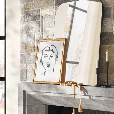 24" x 36" Infinity Mantle Mirror Black - Threshold™ 24" X 36" Infinity Mantle Mirror Black - Threshold™ -Threshold Home Furniture Store GUEST 33860a83 100d 4fd7 abaf 21a38ee53c71