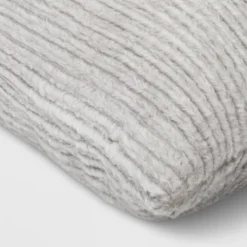 Striped Faux Fur Lumbar Throw Pillow - Threshold™ -Threshold Home Furniture Store GUEST 37064c28 da6f 47be 8bc4 3c7926858beb