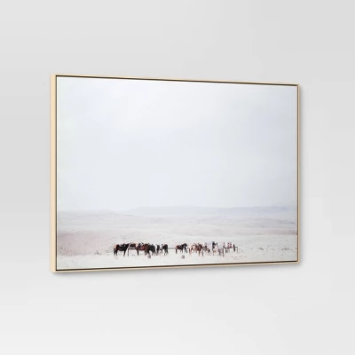 60" x 40" Plains Framed Wall Canvas in Pine Frame - Threshold™ 60" X 40" Plains Framed Wall Canvas In Pine Frame - Threshold™ -Threshold Home Furniture Store GUEST 3959cd1d d250 468e 8127 0c9cbbf33c09