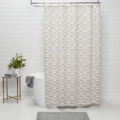 Colorblock Shower Curtain Gray - Threshold™ Colorblock Shower Curtain Gray - Threshold™ -Threshold Home Furniture Store GUEST 3ab81cd8 c38f 4605 bca7 e15725067dda