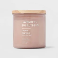 Glass Jar Lavender And Eucalyptus Candle - Threshold™ 4 Glass Jar Lavender And Eucalyptus Candle - Threshold™ -Threshold Home Furniture Store GUEST 3db36f68 f2c9 4561 a858 68d6584366c0