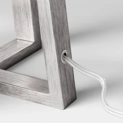 Brushed Linear Large Lamp Base Silver - Threshold™ -Threshold Home Furniture Store GUEST 3e3a1e66 c48f 4459 a921 1a6887f4340d