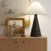 Ceramic Table Lamp With Tapered Shade Black (Includes LED Light Bulb) - Threshold™ 2 Ceramic Table Lamp With Tapered Shade Black (Includes LED Light Bulb) - Threshold™ -Threshold Home Furniture Store GUEST 41c900f6 d5e3 428f 9e92 5e53b6a90e6b