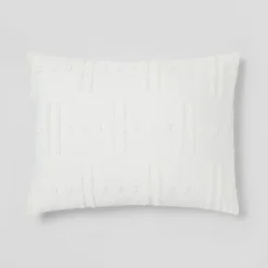 8pc Tufted Broken Stripe Comforter Bedding Set White - Threshold™ 7 8pc Tufted Broken Stripe Comforter Bedding Set White - Threshold™ -Threshold Home Furniture Store GUEST 42d4bc3b 6ba7 4bc5 a927 866f33fe3fc0