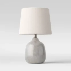 Assembled Ceramic Table Lamp Gray - Threshold™ -Threshold Home Furniture Store GUEST 43f55026 adf3 4fce aed3 817994ff6d0e