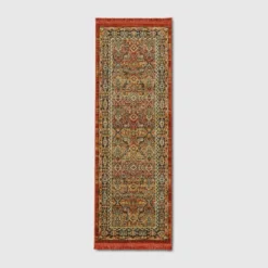 Damask Woven Persian With Fringe Rug - Threshold -Threshold Home Furniture Store GUEST 44fe94c6 139c 4b1c 8b34 9fa50a22133e