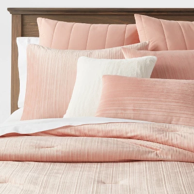 8pc Luxe Velvet Comforter Set Salmon Pink - Threshold™ 8pc Luxe Velvet Comforter Set Salmon Pink - Threshold™ -Threshold Home Furniture Store GUEST 46352fa2 d486 4716 a950 090cc2da6259