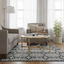 Medallion Washable Tufted And Hooked Rug - Threshold™ -Threshold Home Furniture Store GUEST 4835204b 1d71 4d0a 8d41 97a1e419433a