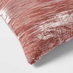 14"x20" Luxe Velvet Oblong Decorative Pillow Mauve - Threshold™ -Threshold Home Furniture Store GUEST 48ddf68a 02d0 46f1 b0ab 5557321b69be