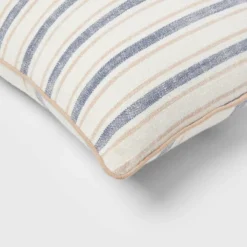 Woven Striped With Plaid Reverse Throw Pillow - Threshold™ -Threshold Home Furniture Store GUEST 4938b7b3 c259 4afa 9a6d 3d8d9bd31981