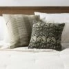 Square Double Cloth Printed Decorative Throw Pillow Navy/Green/Cream - Threshold™ -Threshold Home Furniture Store GUEST 4983e7c8 d9bb 413f 9e62 00b23e26a57c