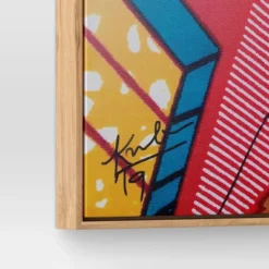 30" X 30" Pattern Portrait By Adekunle Adeleke Framed Wall Canvas - Threshold™ -Threshold Home Furniture Store GUEST 49b2e441 5288 474d b0bf 3d184c79c530